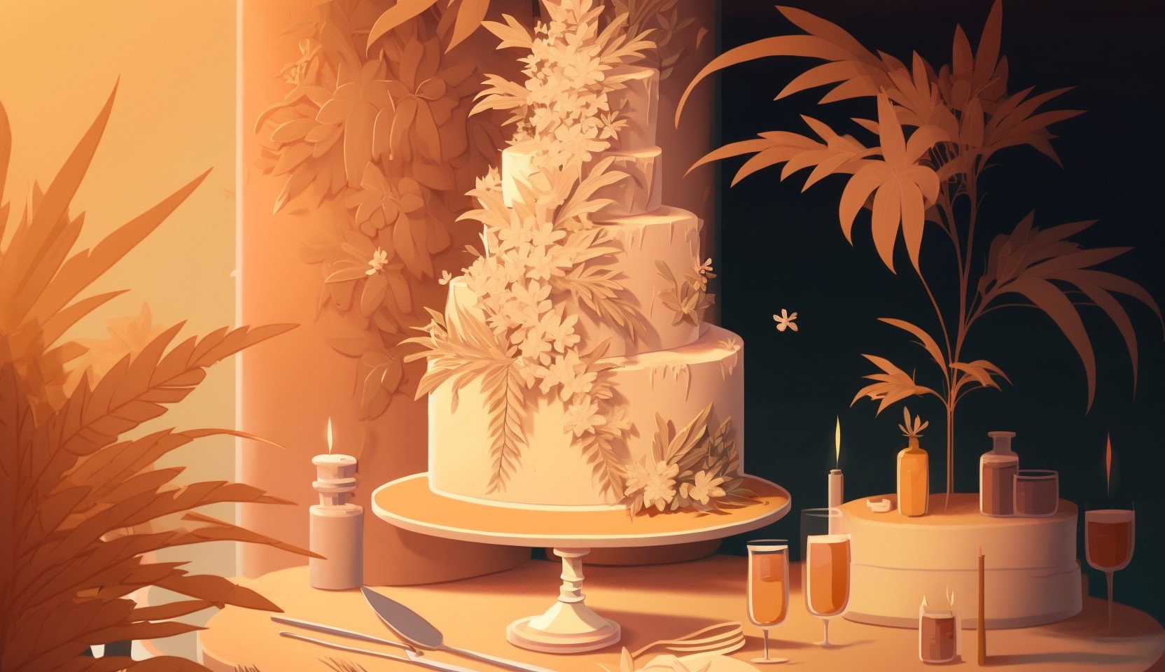 HHC Wedding Cake の花のテストと意見: 味と効果?